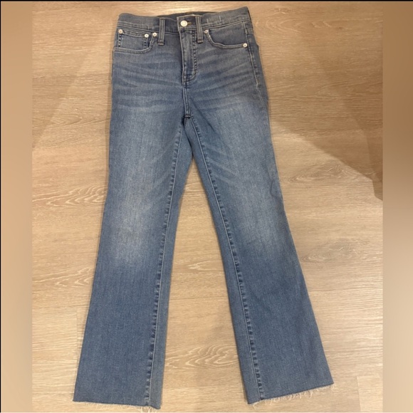 Madewell Denim - Madewell Cali Demi-Boot Jeans Size 23 High-Rise Stretch Bootcut